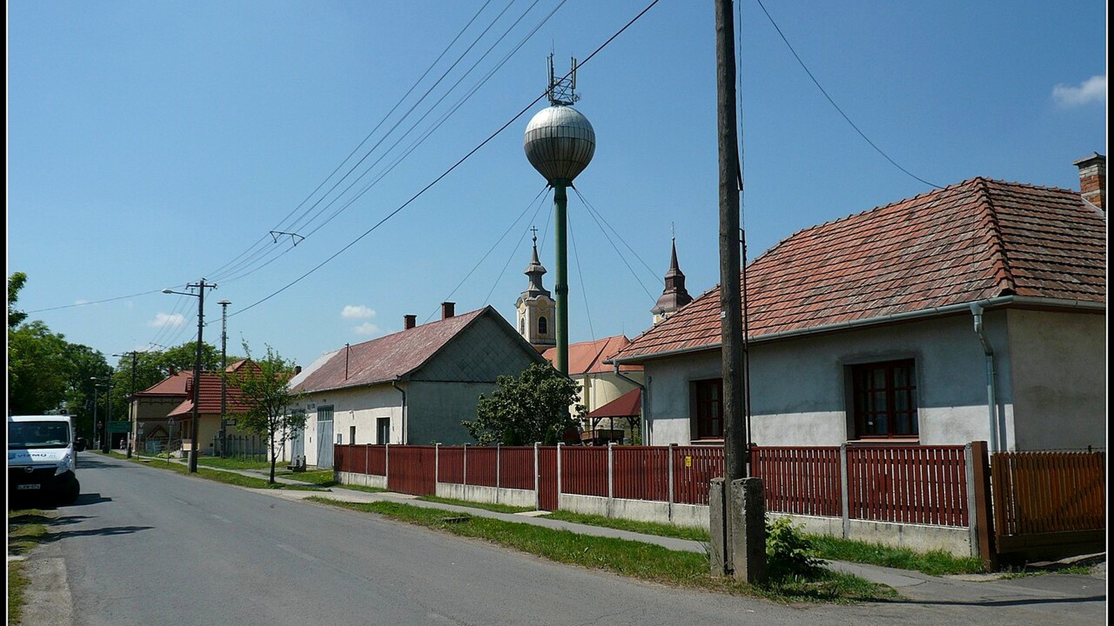 Báránd falusi szabadtéri / falukép — szabadon megtekinthető falukép kiegészítés (Püspökladányi járás).